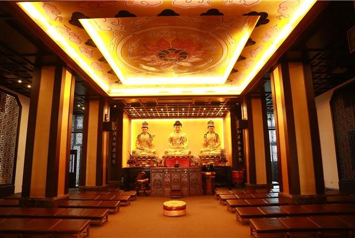 佛教寺院殿堂知识讲座；寺院殿堂布置