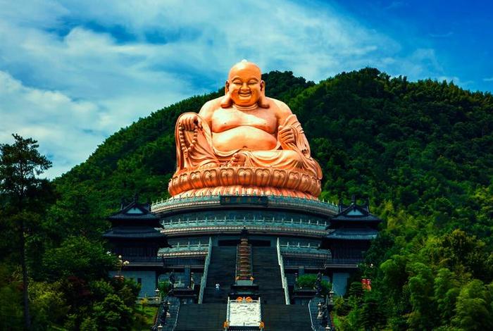 佛教五大名山弥勒佛；弥勒佛是哪里