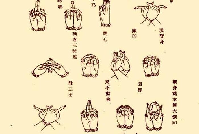 佛教手印大全及用法与威力 一分钟学会佛教手印,超实用