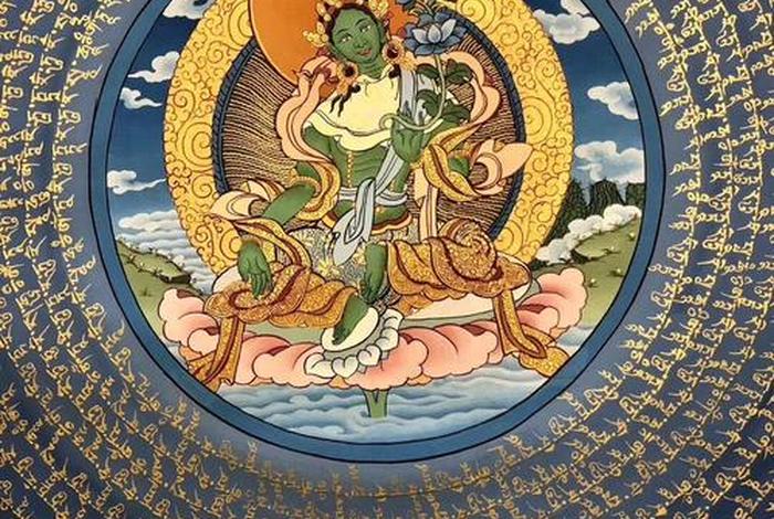 藏传佛教中的绿度母；藏传绿度母心咒
