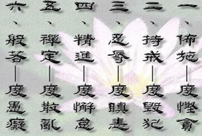 佛学六度指的是什么（佛学六度理论）