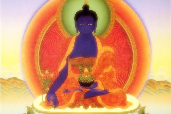 佛教中的东方琉璃世界的样貌；佛教中的东方琉璃世界的样貌有哪些