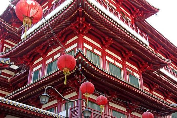 中国寺庙建筑宏大精美因势构筑巧思妙想真可谓鬼斧神工、中国寺庙建筑图片大全