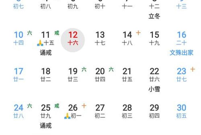 佛历日期、佛历和日历对照表