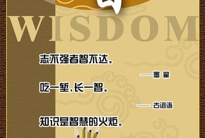 知识是智慧吗，知识是智慧的火炬,下一句是
