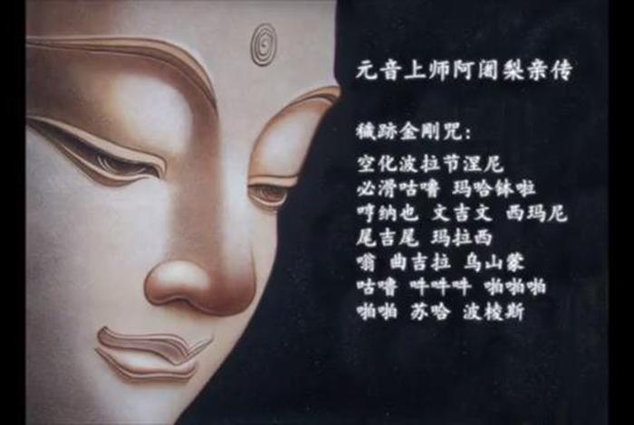 元音老人教念秽迹金刚咒、元音老人诵秽迹金刚咒