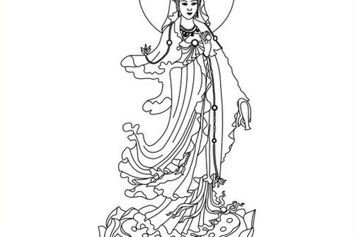 佛教雕塑入门知识大全图解视频，佛教雕塑简笔画
