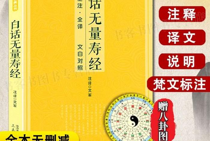 无量寿经注解及译文书籍 无量寿经注解大全