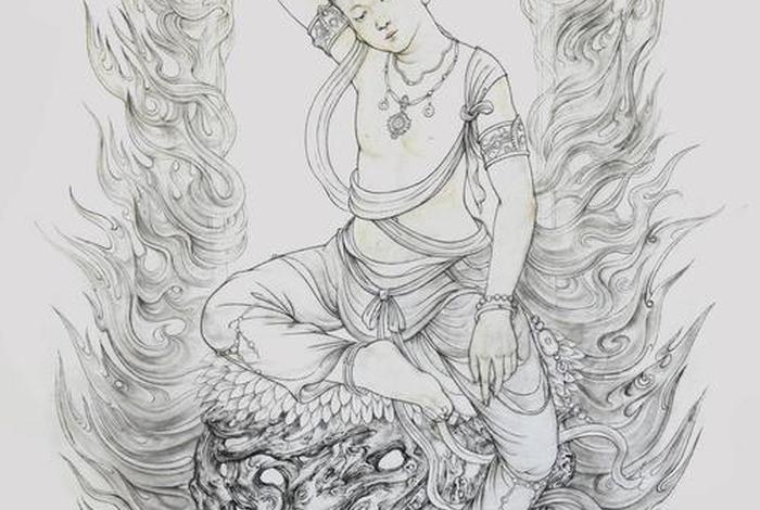 佛教画的一个重要表现是、佛教绘画的四种样式