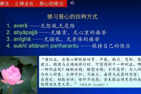 佛教止观的正确方法 - 佛教止观的正确方法是