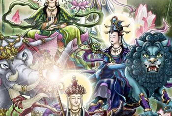 佛教关于四大菩萨的知识问答 - 佛教里四大菩萨代表的意义