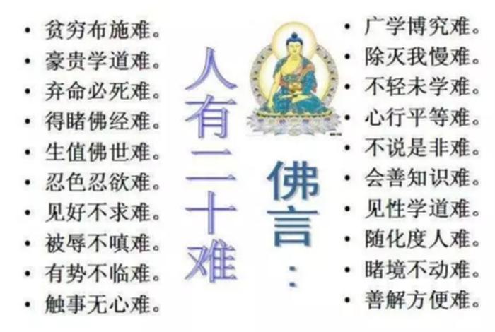 佛教因果法则（佛教因果论 经典佛句）