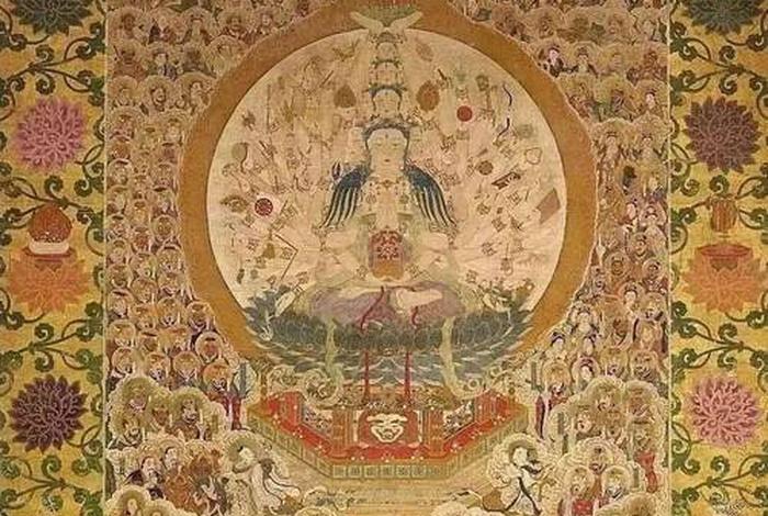 古代佛教知识梳理图片高清大全，古代佛教绘画