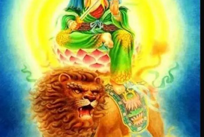 佛教知识文殊菩萨图片大全，文殊菩萨图片 全图