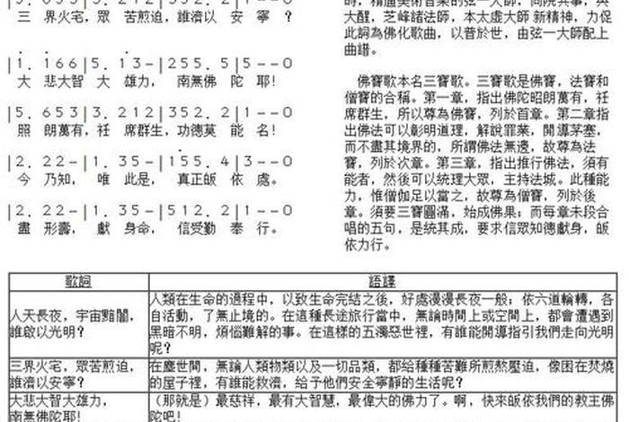 佛教歌曲宝鼎赞，佛教音乐佛宝赞