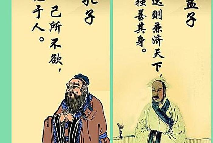 佛教与孔孟之道；孔孟之道和儒家思想
