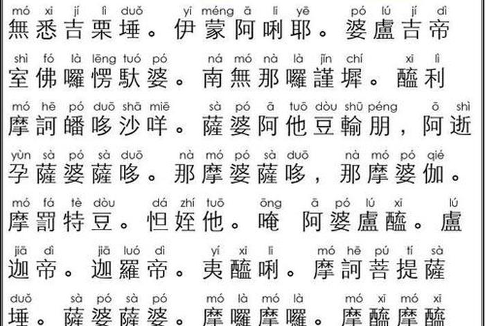 佛教知识问答大悲咒解释全文（佛教大悲咒咒全文诵读）