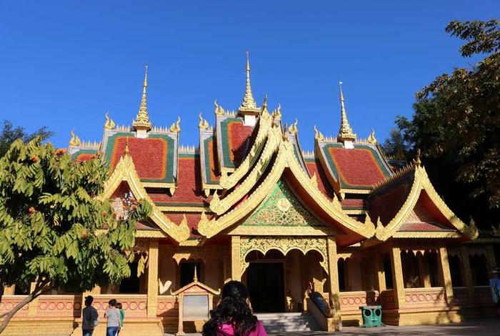 西双版纳佛教寺院 西双版纳傣族自治州寺庙