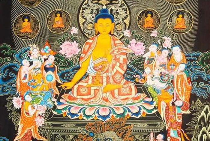 有关佛教知识的画卷图片 有关佛教知识的画卷图片大全