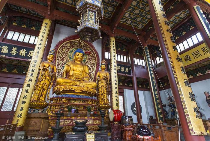 中国寺庙的布局和佛像，中国寺庙的布局和佛像图片