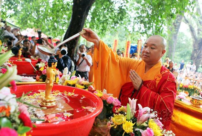 佛教浴佛节完整视频 浴佛节仪式