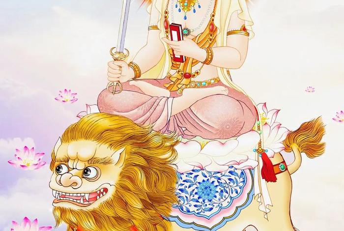 佛教文殊师利菩萨（佛教文殊师利菩萨图片）