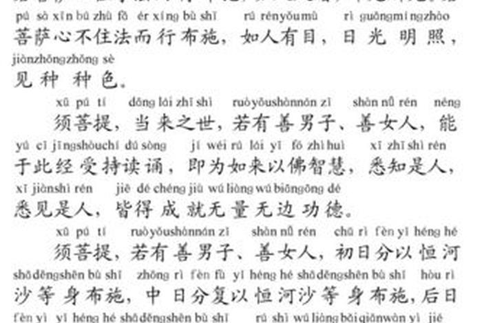 虚云和尚讲金刚经、虚云金刚经白话文全文讲解