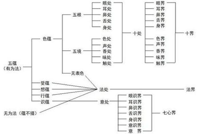 五蕴十二处十八届讲解、五蕴十二处十八界讲解