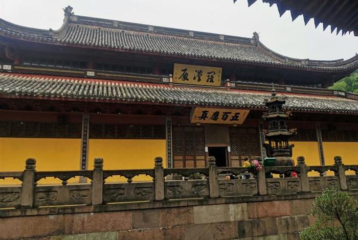 佛教寺院后堂是管什么的、寺院后门图片