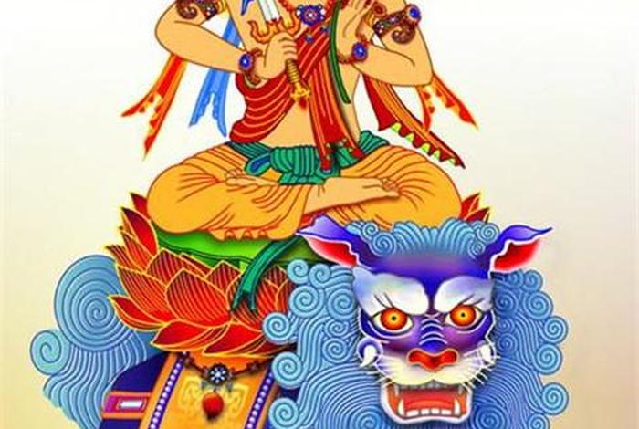 佛教文殊菩萨图片（佛教文殊菩萨图片高清）