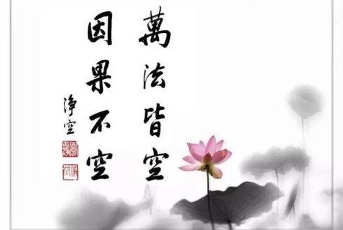 佛教解释因果（佛教说的因果）