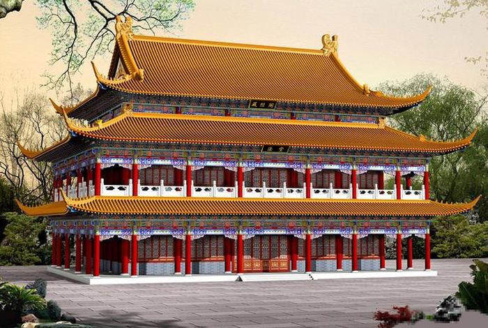 佛教庙宇分布图，佛教庙宇是什么样子