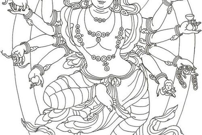佛教知识绘画素材简单易学、佛教手绘