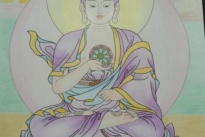 佛教画知识技法讲座心得体会 - 佛教绘画作品欣赏