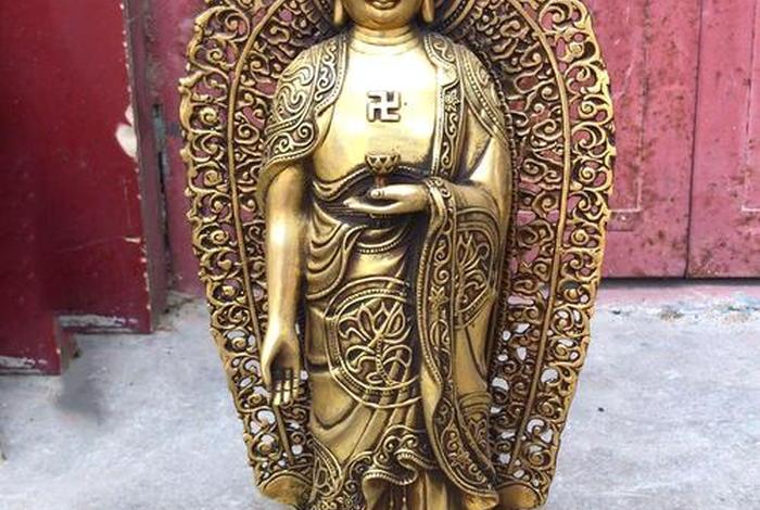佛教菩萨的标志；佛教菩萨像