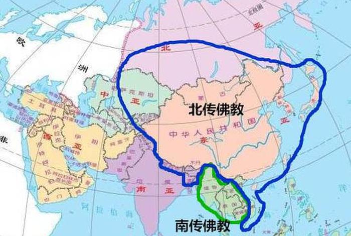 南传佛教文化圈、南传佛教发源地