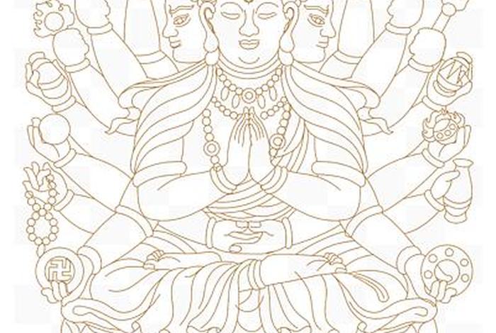 佛教知识绘画大全图片简单（佛教知识绘画大全图片简单漂亮）