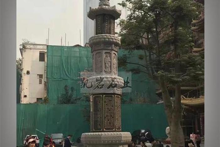 佛教石雕 佛教石雕经幢-寺院佛文化的传承者