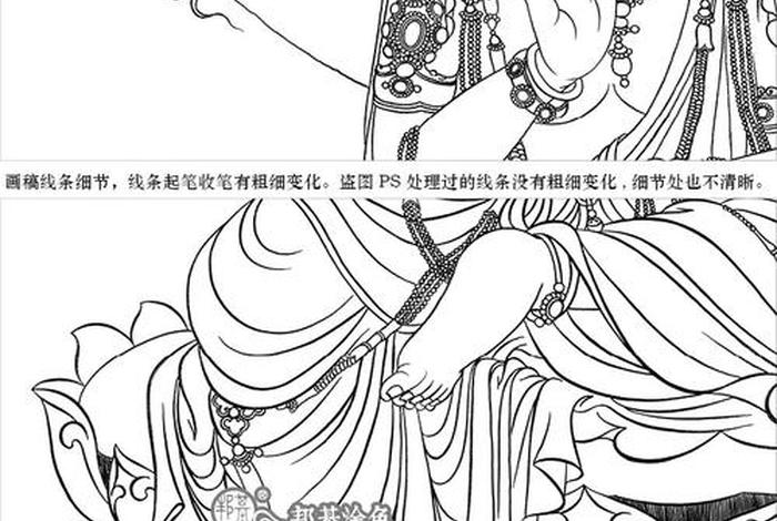 佛像绘画入门唐卡教法 唐卡佛像的画法步骤
