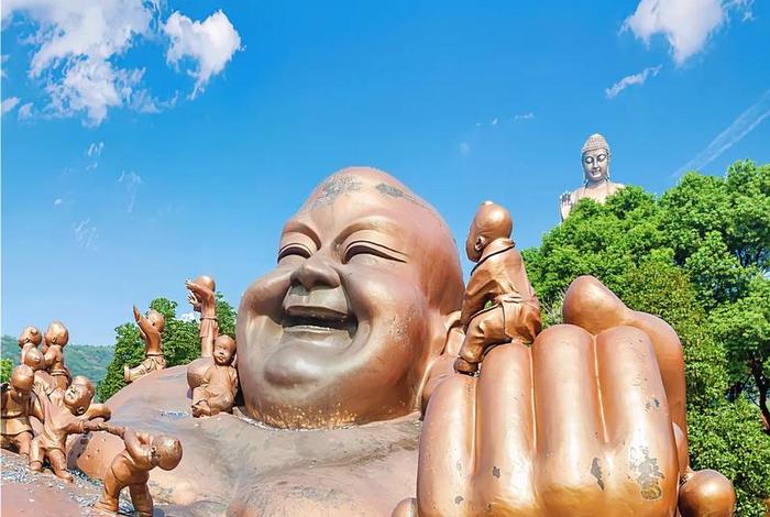 无锡灵山大佛旁边佛教圣地 - 无锡灵山大佛在哪儿