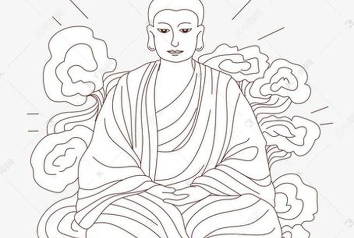佛教知识绘画素材大全图片简单，佛教知识绘画素材大全图片简单又好看