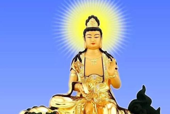 佛教文殊菩萨图片（佛教文殊菩萨图片高清）