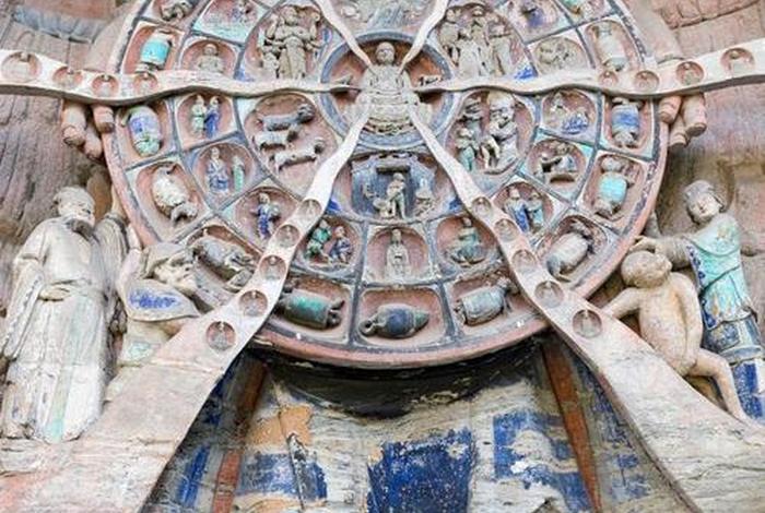 佛教石刻图片大全图解；佛教石刻图片大全图解图
