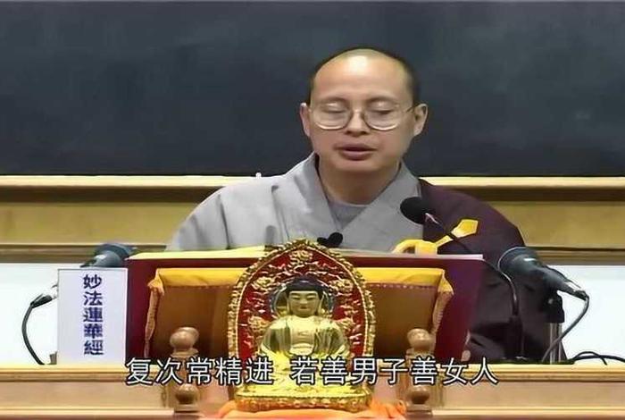 释佛论法师讲法的视频 释法界法师开示