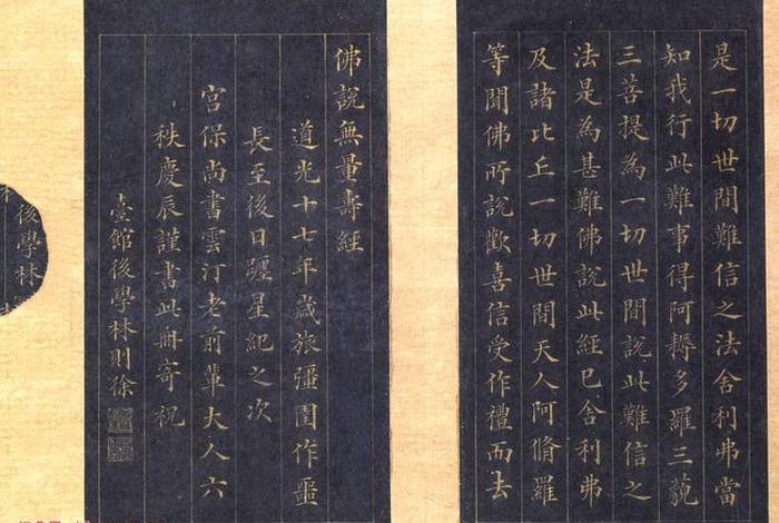 佛教无量寿经经文；佛教无量寿经什么含义