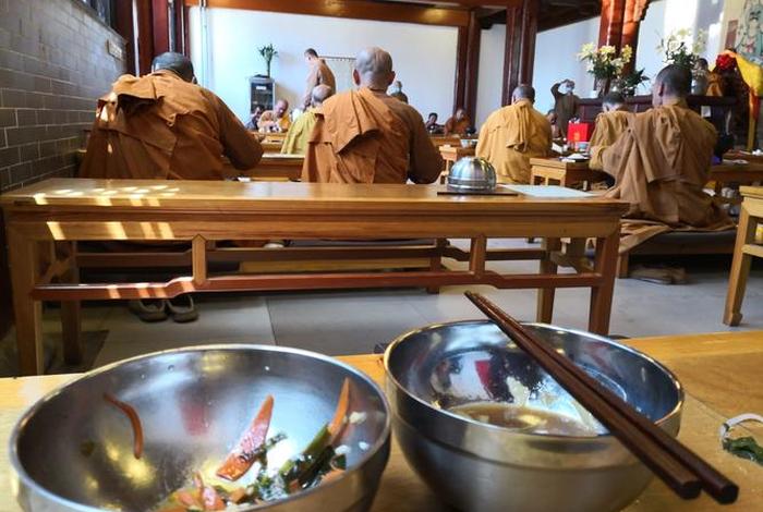 佛教过堂饭、过堂吃饭