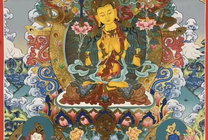 文殊菩萨梦通法感应；文殊菩萨梦通修法