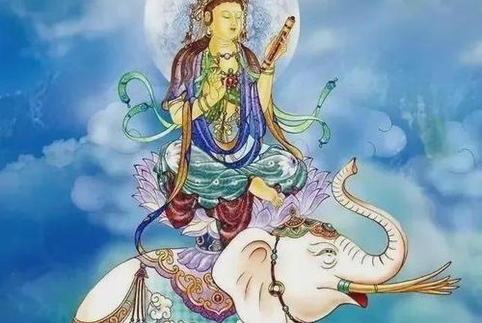 普贤佛教背景知识讲座图片（普贤菩萨超清壁纸）