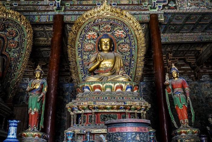 华严寺超详细无废话讲解、华严寺 佛像