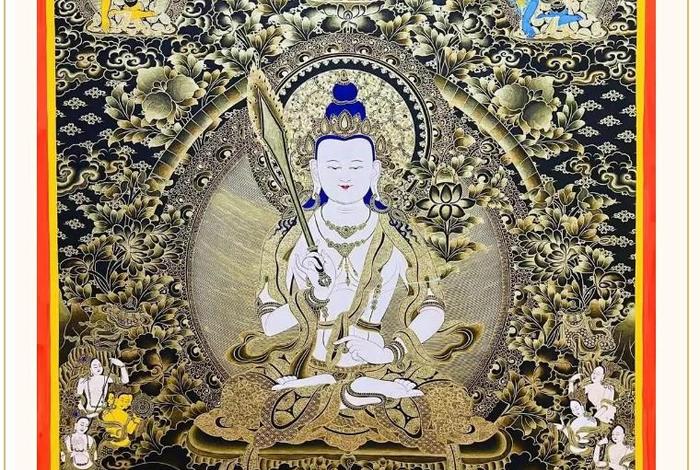 藏传佛教虚空藏；藏传佛教虚空藏菩萨图片